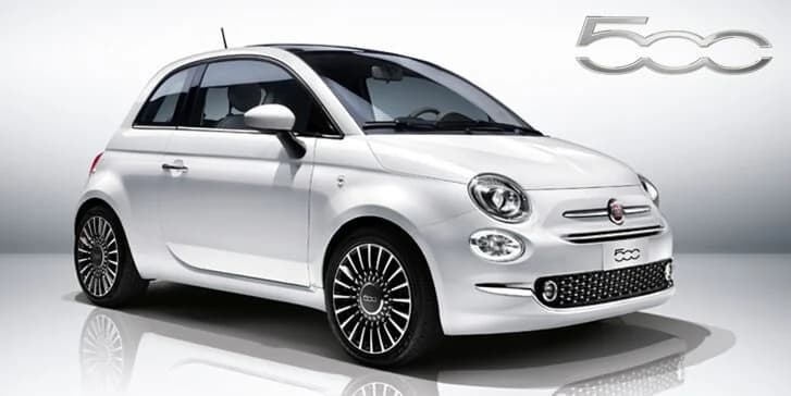 Fiat-500-Mietwagenfoto