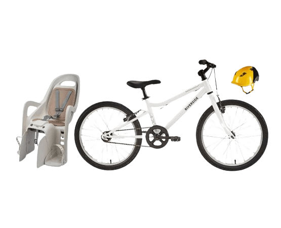 Kinderfahrrad-Verleih in Monopoli